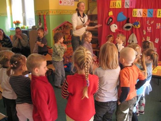 Grafika #17: 24.02.2011 - Zajęcia otwarte w grupie średniaków