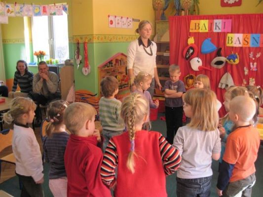 Grafika #19: 24.02.2011 - Zajęcia otwarte w grupie średniaków