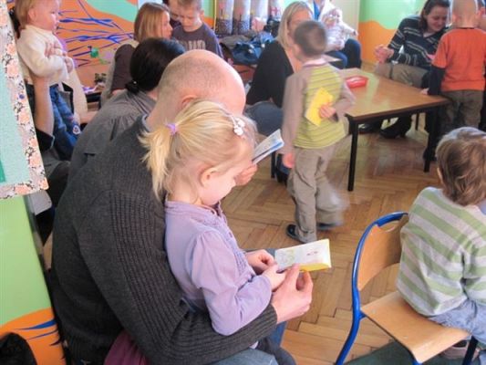 Grafika #20: 24.02.2011 - Zajęcia otwarte w grupie średniaków