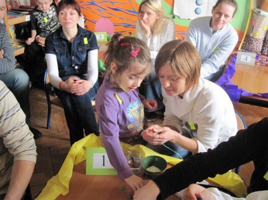 Grafika #11: 08.04.2011 - Zajęcia otwarte w grupie średniaków