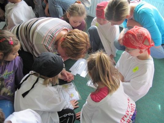 Grafika #18: 08.04.2011 - Zajęcia otwarte w grupie średniaków