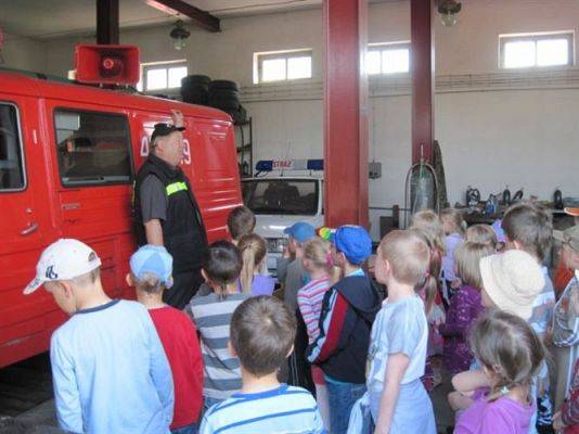 Grafika #17: 19.05.2011 - Wycieczka do Straży Pożarnej w Wicku
