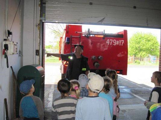 Grafika #18: 19.05.2011 - Wycieczka do Straży Pożarnej w Wicku