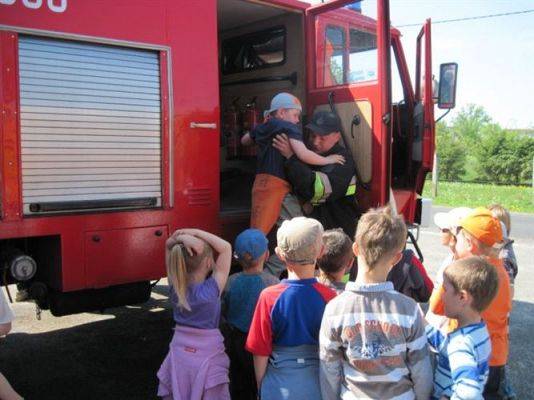 Grafika #23: 19.05.2011 - Wycieczka do Straży Pożarnej w Wicku