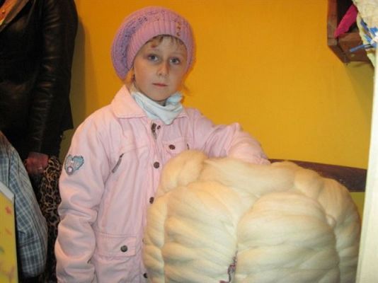 Grafika #4: 05.10.2011 - Wycieczka do warsztatu tkackiego w Białogardzie