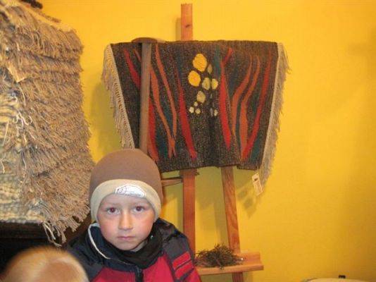 Grafika #6: 05.10.2011 - Wycieczka do warsztatu tkackiego w Białogardzie