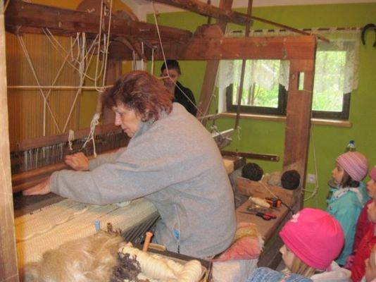 Grafika #15: 05.10.2011 - Wycieczka do warsztatu tkackiego w Białogardzie