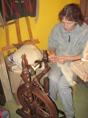 Grafika #16: 05.10.2011 - Wycieczka do warsztatu tkackiego w Białogardzie