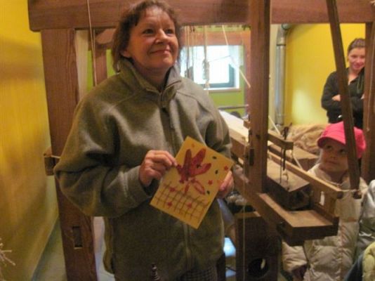 Grafika #20: 05.10.2011 - Wycieczka do warsztatu tkackiego w Białogardzie