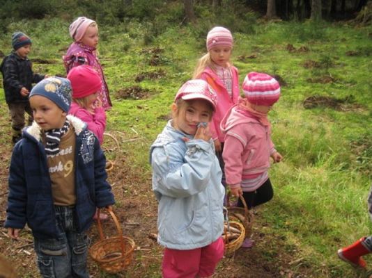 Grafika #39: 29.09.2011 - Wycieczka do lasu - Zbieramy jesienne dary