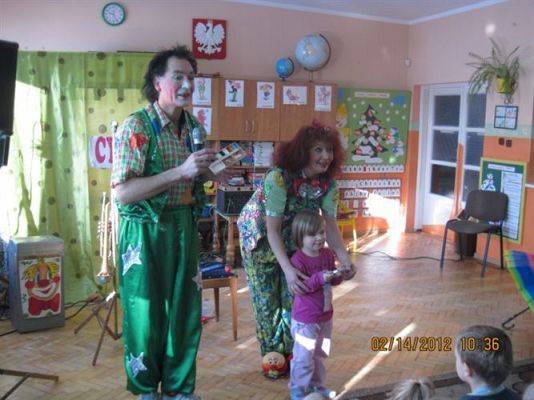 Grafika #3: 14.02.2012 - Artyści cyrkowi w naszym przedszkolu