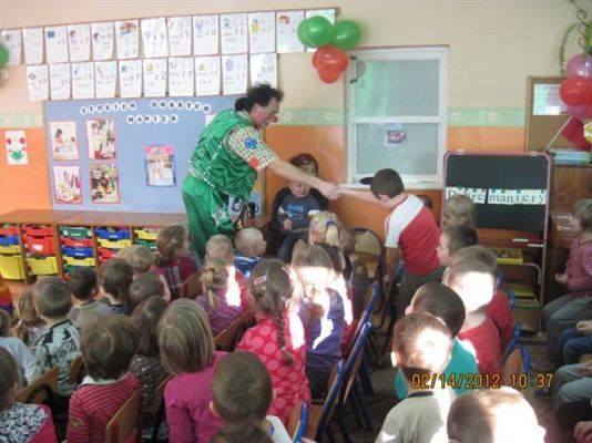 Grafika #6: 14.02.2012 - Artyści cyrkowi w naszym przedszkolu