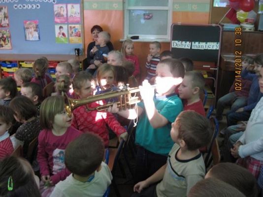 Grafika #8: 14.02.2012 - Artyści cyrkowi w naszym przedszkolu