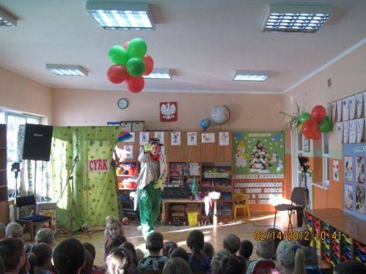 Grafika #11: 14.02.2012 - Artyści cyrkowi w naszym przedszkolu