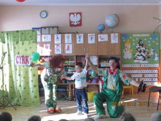 Grafika #24: 14.02.2012 - Artyści cyrkowi w naszym przedszkolu