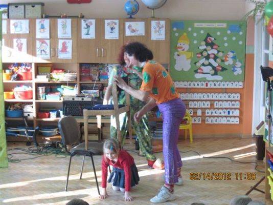 Grafika #44: 14.02.2012 - Artyści cyrkowi w naszym przedszkolu