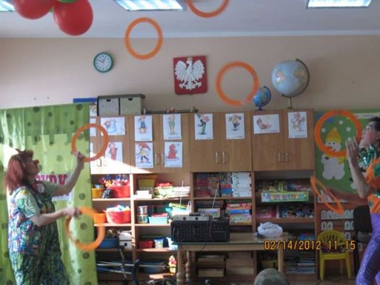 Grafika #54: 14.02.2012 - Artyści cyrkowi w naszym przedszkolu
