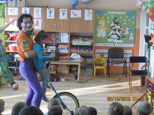 Grafika #60: 14.02.2012 - Artyści cyrkowi w naszym przedszkolu