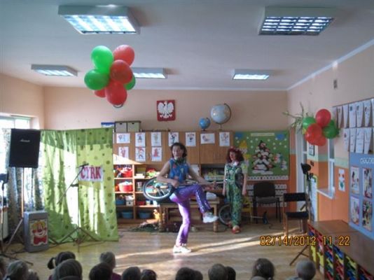 Grafika #63: 14.02.2012 - Artyści cyrkowi w naszym przedszkolu