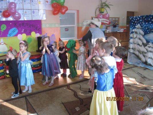 Grafika #16: 26.01.2012 - Zabawa karnawałowa - Bal Księżniczki i Rycerza c.d.