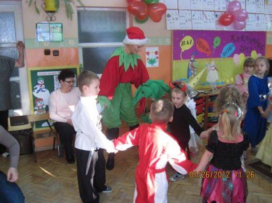 Grafika #18: 26.01.2012 - Zabawa karnawałowa - Bal Księżniczki i Rycerza c.d.