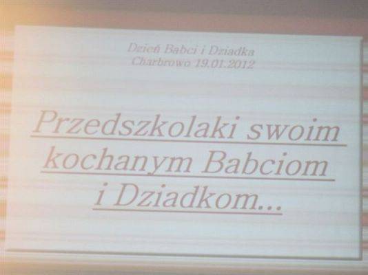 Grafika #9: 19.01.2012 - Dzień Babci i Dziadka