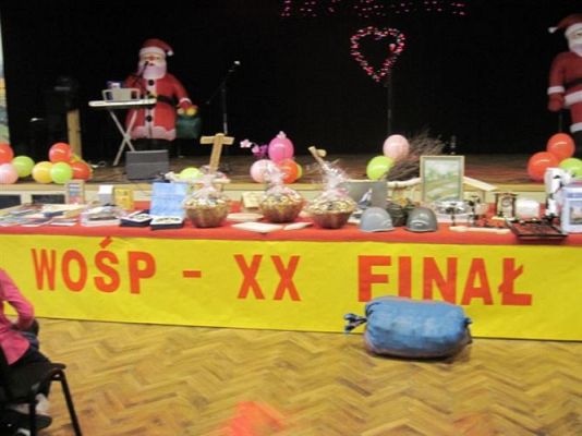 Grafika #5: 08.01.2012 - XX Finał WOŚP w GOKiS w Wicku