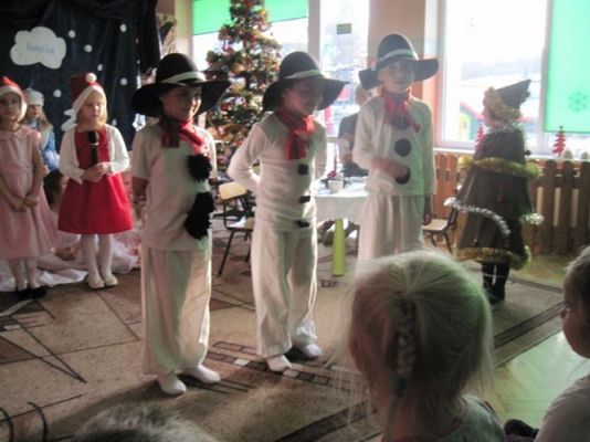 Grafika #8: 21.12.2011 - Odwiedziny przedszkolaków z Łeby