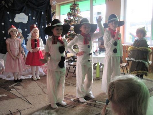 Grafika #9: 21.12.2011 - Odwiedziny przedszkolaków z Łeby