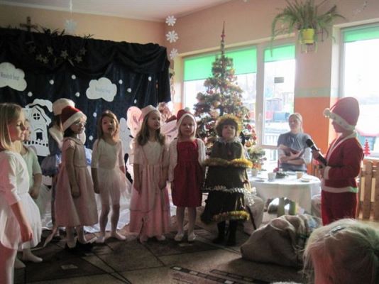 Grafika #10: 21.12.2011 - Odwiedziny przedszkolaków z Łeby