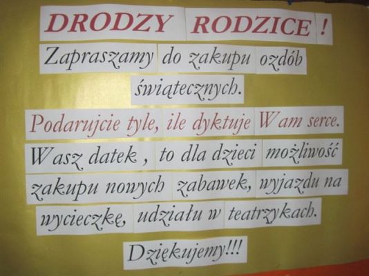 Grafika #8: 15.12.2011 - Kiermasz ozdób świątecznych