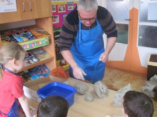 Grafika #0: 13.03.2012 - Zajęcia garncarskie w grupie III