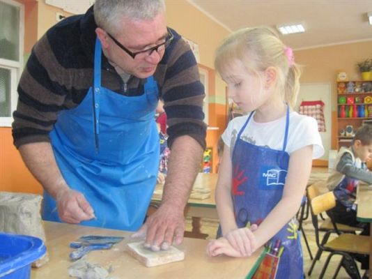 Grafika #16: 13.03.2012 - Zajęcia garncarskie w grupie III