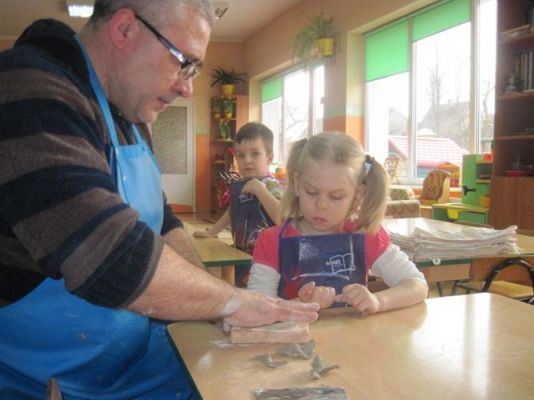 Grafika #17: 13.03.2012 - Zajęcia garncarskie w grupie III