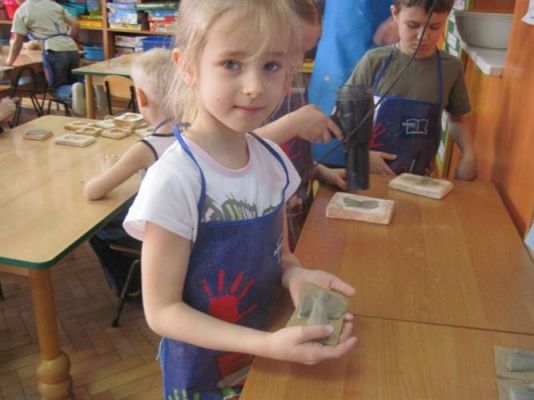 Grafika #20: 13.03.2012 - Zajęcia garncarskie w grupie III