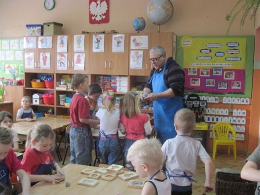 Grafika #21: 13.03.2012 - Zajęcia garncarskie w grupie III