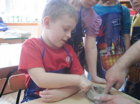 Grafika #27: 13.03.2012 - Zajęcia garncarskie w grupie III