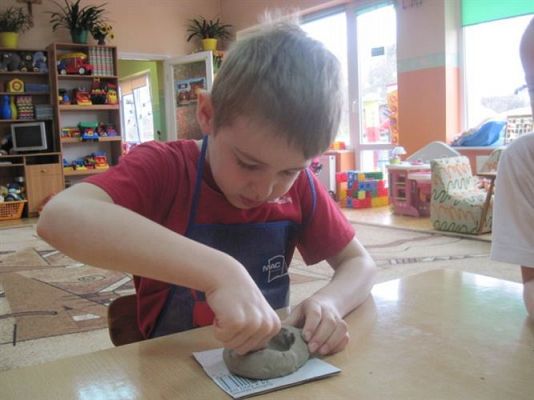 Grafika #31: 13.03.2012 - Zajęcia garncarskie w grupie III