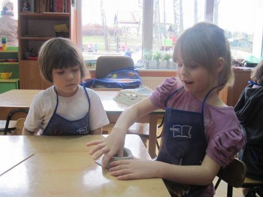 Grafika #34: 13.03.2012 - Zajęcia garncarskie w grupie III