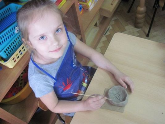 Grafika #44: 13.03.2012 - Zajęcia garncarskie w grupie III