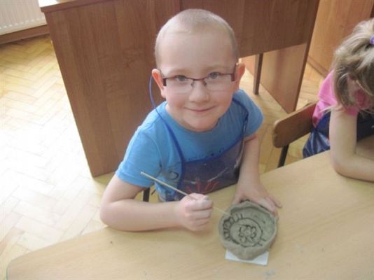 Grafika #46: 13.03.2012 - Zajęcia garncarskie w grupie III