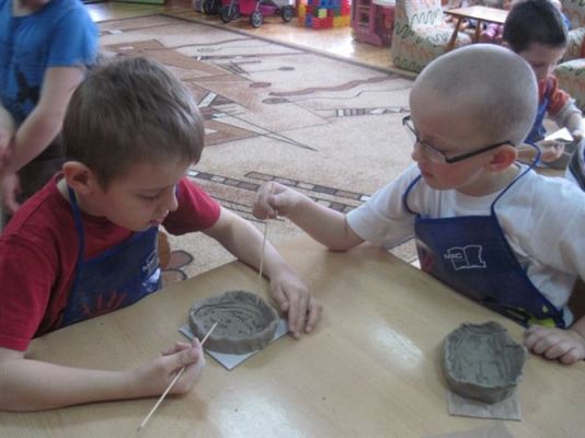 Grafika #53: 13.03.2012 - Zajęcia garncarskie w grupie III