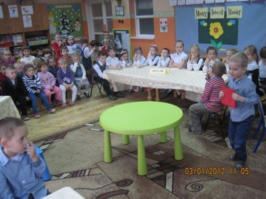 Grafika #18: 01.03.2012 - Konkurs pn. "Mistrz Dobrych Manier"