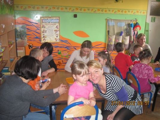 Grafika #6: 27.04.2012 - Zajęcie otwarte dla rodziców dzieci z grupy II