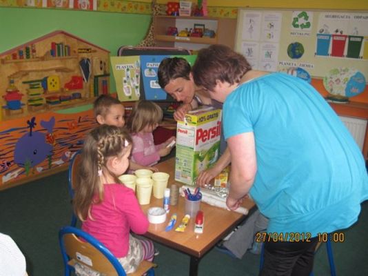 Grafika #10: 27.04.2012 - Zajęcie otwarte dla rodziców dzieci z grupy II