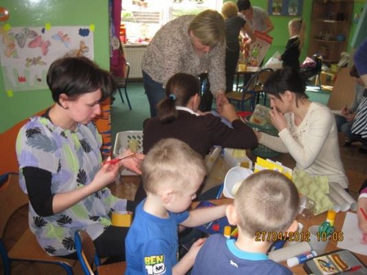 Grafika #13: 27.04.2012 - Zajęcie otwarte dla rodziców dzieci z grupy II