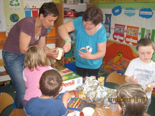 Grafika #20: 27.04.2012 - Zajęcie otwarte dla rodziców dzieci z grupy II