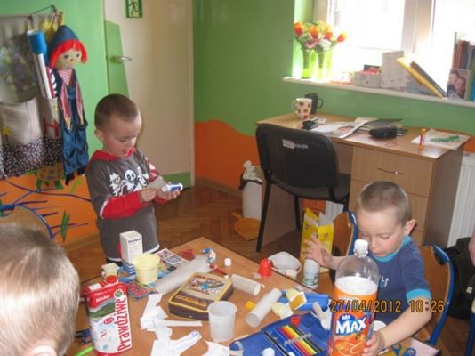 Grafika #30: 27.04.2012 - Zajęcie otwarte dla rodziców dzieci z grupy II