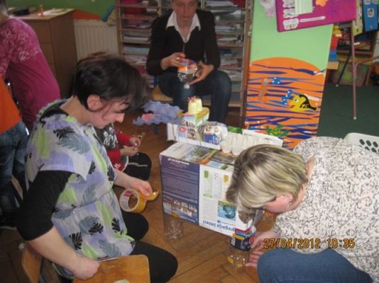 Grafika #39: 27.04.2012 - Zajęcie otwarte dla rodziców dzieci z grupy II