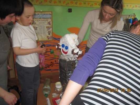 Grafika #40: 27.04.2012 - Zajęcie otwarte dla rodziców dzieci z grupy II